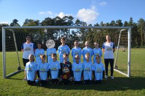U11 Kinderfußball in Faßberg: Die U11 des ASV Faßberg im September 2024