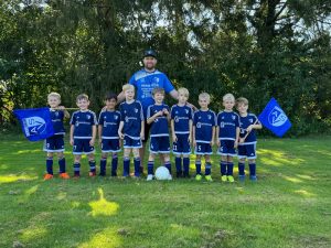 U8 Kinderfußball in Faßberg: Die U8 des ASV Faßberg im August 2024