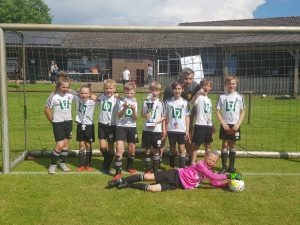U10 Kinderfußball in Faßberg: Die U10 des ASV Faßberg im August 2024